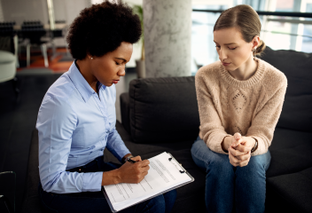 Psicóloga e Paciente