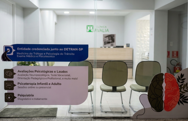 Clínica Avalia Vitrine